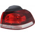 For Volkswagen Golf / GTI Outer Tail Light Assembly 2010 11 12 13 2014 | Halogen (CLX-M0-USA-REPV730104-CL360A70-PARENT1)