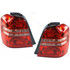 For Toyota Highlander Tail Light Assembly 2001 2002 2003 Clear and Red Lens w/o Bulbs (CLX-M0-USA-T730116-CL360A70-PARENT1)
