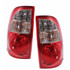 For Toyota Tundra Regular / Access Cab Tail Light Assembly 2005 2006 | Clear / Red Lens | w/ Standard Bed (CLX-M0-USA-REPT730152-CL360A70-PARENT1)