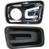 For Nissan Titan Fog Light Cover 2017 2018 | Black | Excludes 2018 Platinum Reserve Model | DOT / SAE Compliance (CLX-M0-USA-RN10820004-CL360A71-PARENT1)