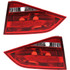 For Audi S4 Inner Tail Light Assembly 2010 2011 2012 | Halogen | Sedan | w/o Bulbs (CLX-M0-USA-REPA730138-CL360A71-PARENT1)