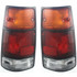 For Isuzu Pickup Tail Light Assembly 1988 89 90 91 92 93 94 1995 | w/ Black Trim (CLX-M0-USA-11-5058-00-CL360A70-PARENT1)