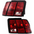 For Ford Mustang Tail Light Assembly 1999-2004 w/o Bulbs (CLX-M0-USA-3311958LUS-CL360A70-PARENT1)