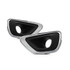 For Jeep Grand Cherokee Fog Light Cover 2014 2015 2016 | Black & Chrome | w/ Chrome Trim | Excludes SRT Model | DOT / SAE Compliance (CLX-M0-USA-REPJ108002-CL360A70-PARENT1)