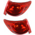 For Chevy Traverse Tail Light Assembly 2009 10 11 2012 | Outer | Red Lens | CAPA (CLX-M0-USA-REPC730124Q-CL360A70-PARENT1)