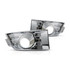 For Ford Edge Fog Light Cover 2007 08 09 2010 | Chrome | w/ Lamp Hole | DOT / SAE Compliance (CLX-M0-USA-RBF018902-CL360A70-PARENT1)