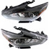 For 2016 Nissan Altima Headlight DOT Certified Bulbs Included Sedan; LED; w/LED DRL; Smoke Bezel (CLX-M0-20-9798-00-1-PARENT1)