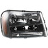 For 2002-2009 Chevy Trailblazer Headlight DOT Certified Bulbs Included All; Except 06-09 LT/08 LS (CLX-M0-20-6288-00-1-PARENT1)