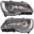 For 2015-2017 Chrysler 300 Headlight DOT Certified Bulbs Included ;HID; Quad Projector (Code LMC) ; Chrome Bezel (Code MFA) (CLX-M0-20-9300-90-1-PARENT1)