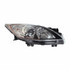 For 2010-2013 Mazda 3 Headlight CAPA Certified Lens & Housing Only Halogen 5 Speed Trans (CLX-M0-20-9086-01-9-PARENT1)