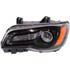 For 2012-2014 Chrysler 300 Headlight DOT Certified Bulbs Included ;Halogen; Black Bezel (CLX-M0-20-9300-00-1-PARENT1)