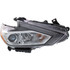 For Nissan Altima Sedan Headlight Assembly 2016 17 2018 Halogen w/o LED Daytime Running Lights Chrome DOT Certified (CLX-M1-314-11ABL-AF1-PARENT1)