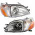 CarLights360: For 2000 2001 2002 Toyota Echo Headlight Assembly DOT Certified w/ Bulbs (CLX-M0-20-5826-00-1-CL360A1-PARENT1)