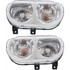 For 2008-2014 Dodge Challenger Headlight CAPA Certified Bulbs Included Halogen (CLX-M0-20-9148-00-9-PARENT1)