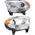 For 2014-2015 Dodge Durango Headlight Chrome DOT Certified Bulbs Included ;Halogen; w/o LED Lamps; Chrome Trim (CLX-M0-20-9546-00-1-PARENT1)