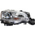 For 2015-2017 Subaru Legacy Headlight Chrome CAPA Certified Bulbs Included ;Halogen (CLX-M0-20-9594-90-9-PARENT1)