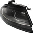 For 2009-2012 Audi A4 Headlight DOT Certified Bulbs Included for Sedan/Wagon; Halogen (CLX-M0-20-9040-00-1-PARENT1)