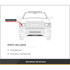 For 2014 2015 Dodge Durango Halogen Headlight W/O LED Chrome (CLX-M1-333-1139L-AF1-PARENT1)