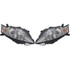 For Lexus RX350 Headlight 2010 2011 2012 Halogen Type Chrome Bezel (CLX-M0-20-9130-00-CL360A55-PARENT1)