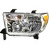 For Toyota Sequoia Headlight 2008-2017 without Level Adjuster (CLX-M0-20-6848-00-CL360A56-PARENT1)