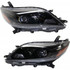 For Toyota Sienna SE Model Headlight 2015 16 17 18 2019 Halogen Type w/ LED Daytime Running Light (CLX-M0-20-9628-90-CL360A55-PARENT1)