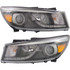 CarLights360: For 2018 Kia Sedona Headlight Assembly DOT Certified w/ Jewel LED Position (P.L)  w/ Bulbs Halogen Type (Vehicle Trim: SX Limited) (CLX-M0-20-9652-80-1-CL360A2-PARENT1)