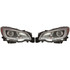 For Subaru Legacy Headlight 2015 2016 2017 Non 2.5i Black Halogen Type (CLX-M0-20-9594-00-CL360A56-PARENT1)