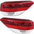 For Toyota Highlander Outer Tail Light 2018 2019 Clear Lens LED CAPA Certified (CLX-M0-11-6978-90-9-CL360A55-PARENT1)