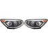 For Kia Soul Headlight 2017 2018 2019 Halogen Projector Black (CLX-M0-20-9518-90-CL360A55-PARENT1)