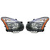 For Nissan Rogue Select Headlight 2014 2015 Black Halogen (CLX-M0-20-12528-80-CL360A55-PARENT1)