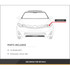 For 2003-2007 Saturn ION Headlight CAPA Certified Bulbs Included ;4dr for Sedan; w/o Bulbs (CLX-M0-20-6428-00-9-PARENT1)
