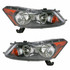 For Honda Accord Sedan 2008-2012 Headlight Assembly CAPA Certified (CLX-M1-316-1154L-AC2-PARENT1)