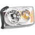 For 2005 Dodge Truck Dakota Chrome Headlight DOT Certified (CLX-M1-333-1112L-AF1-PARENT1)