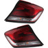 For 2013-2015 Honda Civic Tail Light DOT Certified Bulbs Included for Sedan (CLX-M0-11-6574-00-1-PARENT1)