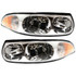 For 2000-2005 Buick Lesabre Headlight w/cornering/marker lamp; Limited; w/fluted high beam surface (CLX-M0-GM346-B101L-PARENT1)