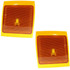 For Chevy C/K 2010 Truck 1994-2002/Suburban 1994-1999/Blazer 1994/Tahoe 1995-1999 Side Marker Light Assembly Unit Lower (CLX-M1-331-1526L-US-PARENT1)