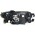 For 2001-2003 Mazda Protege Headlight 4dr For Sedan; w/Aluminum Bezel (CLX-M0-MZ213-B001L-PARENT1)