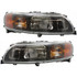 For 2001-2004 Volvo S60 Headlight DOT Certified Bulbs Included ;Halogen (CLX-M0-20-6558-00-1-PARENT1)