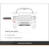 For 2005-2009 Nissan Frontier Fog Light w/Painted Bumper (CLX-M0-DS680-B000L-PARENT1)