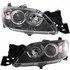 For 2004-2009 Mazda 3 Headlight DOT Certified Lens and Housing Only Sedan; Halogen (CLX-M0-20-6662-01-1-PARENT1)