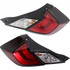 For 2016 Honda Civic Tail Light DOT Certified Bulbs Included ;for Coupe (CLX-M0-11-6930-00-1-PARENT1)
