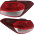 For 2017-2018 KIA Forte Tail Light DOT Certified Bulbs Included ;for Sedan; Halogen (CLX-M0-11-6968-00-1-PARENT1)