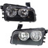 For 2008-2010 Dodge Charger Headlight DOT Certified Bulbs Included Halogen; Assy (CLX-M0-20-6728-00-1-PARENT1)