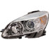 For Mercedes-Benz C-Class 2008 Headlight Assembly Halogen Chrome CAPA Certified (CLX-M1-339-1130L-ACN-PARENT1)