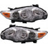For Toyota Corolla 2011 2012 2013 Headlight Assembly Unit Chrome Chrome (CLX-M1-311-11C5L-US1-PARENT1)
