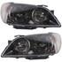 For Lexus IS 300 2004 2005 Headlight Assembly Special Design w/ Sport Package HID Type Black (CLX-M1-311-1170L-ASH2-PARENT1)