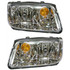 For 2002-2005 Volkswagen Jetta Headlight Assembly Unit 1.9L/2.0L/2.8L; w/o Fog Lights; Type 4; From VIN# 2108642 (CLX-M0-VW088-A111L-PARENT1)