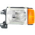 For Ford F-Pickup/Bronco 1987-1991 Headlight Assembly Unit w/o Chrome & Black Trim (CLX-M1-330-1106L-CSU-PARENT1)