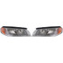 For Volvo S-80 2008-2012/V-70 2008-2010/X-C70 2008-2011 Headlight Assembly Halogen Type Chrome Chrome (CLX-M1-372-1116L-AS1-PARENT1)
