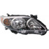 For Toyota Corolla 2011 2012 2013 Headlight Assembly S.XRS Model Black DOT Certified (CLX-M1-311-11C5L-AF2-PARENT1)